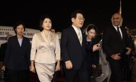 Lee arrives in Cairo for talks with Egyptian President