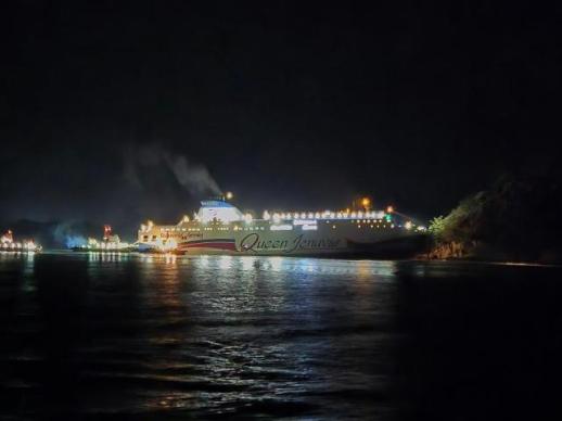 제주발 목포행 대형 여객선 좌초