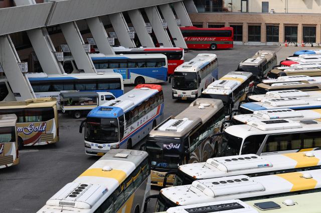 지난 10월 서울 서초구 고속버스터미널 모습 사진연합뉴스
