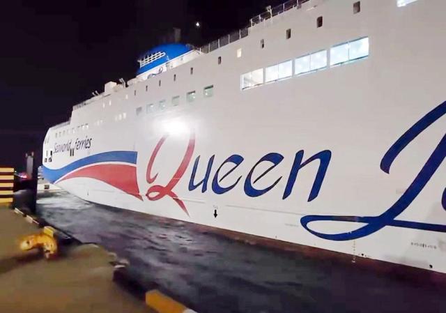 Passenger ferry pulled off after running aground