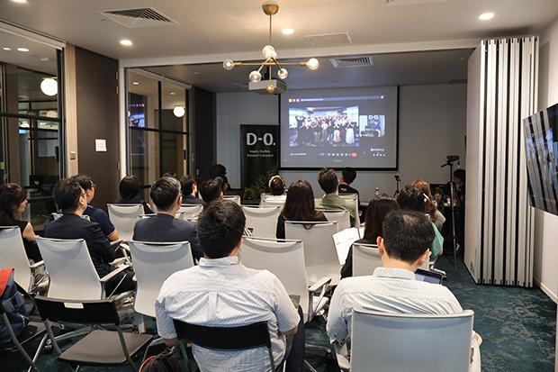JT와 리바네스는 디제로의 첫 피치콘테스트를 개최했다 싱가포르 중심부 사진NNA