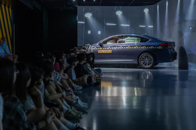 전북 익산 여산초등학교에서 진행된 미래모빌리티의 이해 수업 모습 사진현대자동차