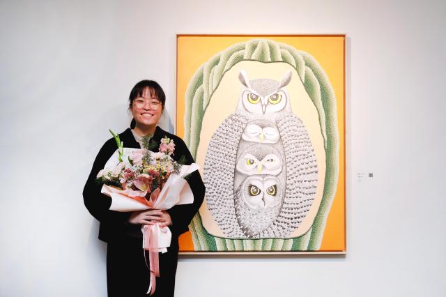 2025 JW아트어워즈 대상 수상자 강다연 작가사진JW중외제약