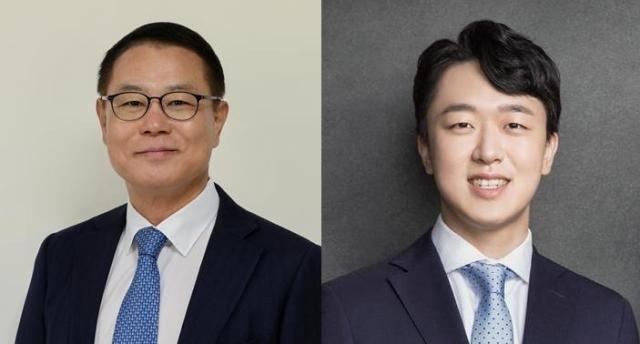 왼쪽부터 조용철 농심 신임 대표이사 신상열 농심 부사장 사진농심 