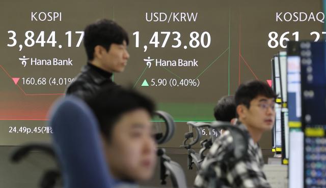 코스피 3900선 붕괴