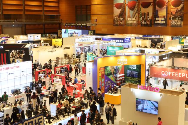 Cafe Show 2025 takes place at COEX in southern Seoul Nov 20 2025 AJP Han Jun-gu