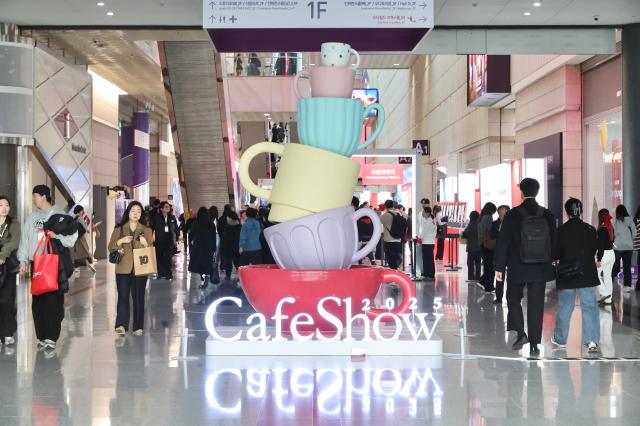 Cafe Show 2025 takes place at COEX in southern Seoul Nov 20 2025 AJP Han Jun-gu