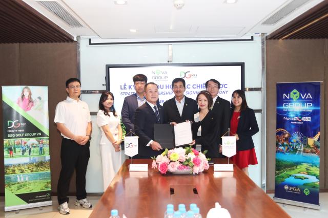 Công ty TNHH DG Golf Group VN và Công ty Cổ phần NovaGroup chính thức ký kết Biên bản Ghi nhớ hợp tác ẢnhNovaGroup
