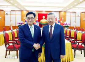 Chủ tịch Quốc hội Hàn Quốc kết thúc chuyến thăm chính thức Việt Nam