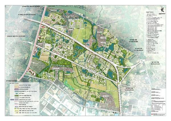 Quy hoạch Khu đô thị Đông Nam Bắc Ninh ẢnhSở Xây dựng Bắc Ninh