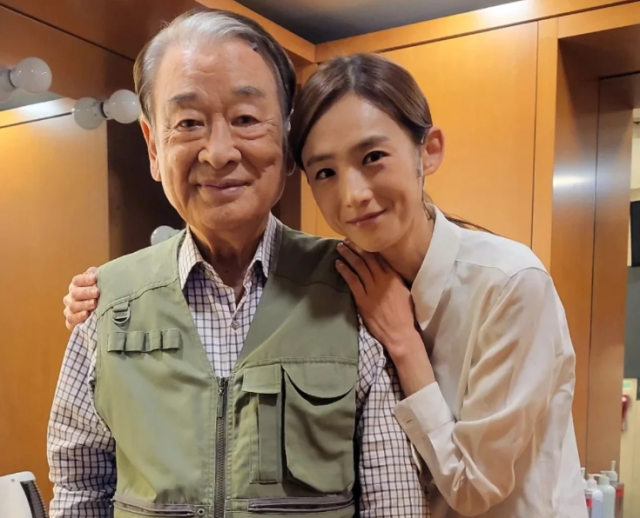 고(故) 이순재(왼쪽)와 이희진 [사진=이희진 SNS]