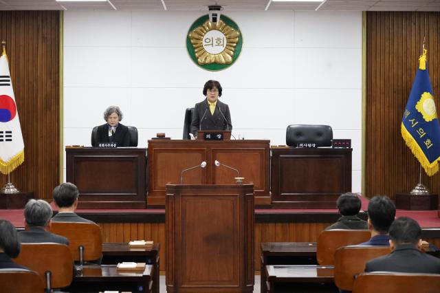 동해시의회 제357회 제2차 정례회 사진동해시의회