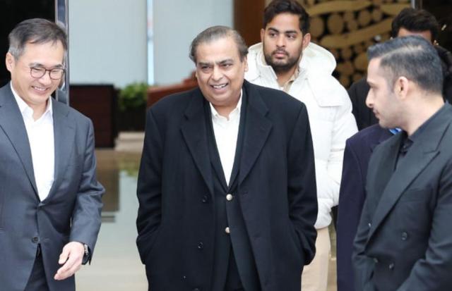 인도 최고 부호 삼성투어···新 AI 동맹 가속