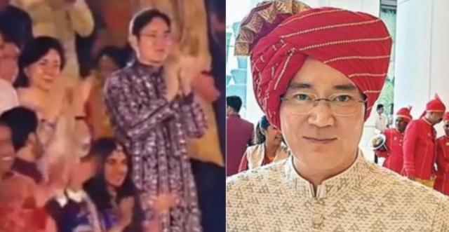 2018년 12월 무케시 암바니 릴라이언스 그룹 회장 딸의 결혼식에 참석한 이재용 삼성전자 회장 사진신봉길 전 주인도대사 페이스북