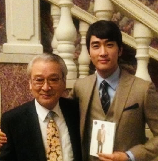 고故 이순재왼쪽와 송승헌 사진송승헌 SNS