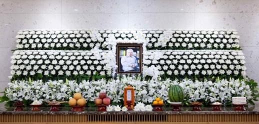 [포토] 서울아산병원에 마련된 이순재 빈소