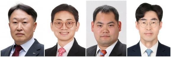 HDC그룹은 2026년 정기 임원인사를 단행한다고 26일 밝혔다 사진은 왼쪽부터 김영한 통영에코파워 대표이사 김상균 HDC현대PCE 대표이사 이종원 부산컨테이너터미널 대표이사 최선영 HDC랩스 대표이사 직무대행 t사진HDC그룹