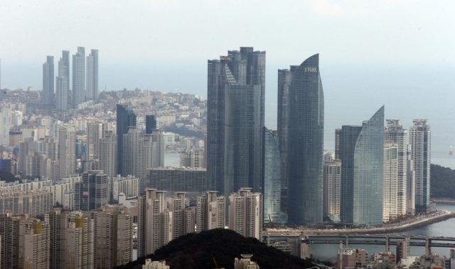 부산 해운대구 아파트 단지 모습 사진연합뉴스