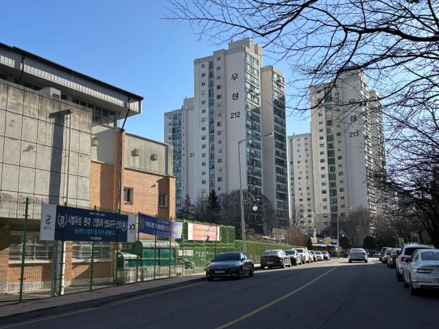 경기 성남시 분당구 서현동에 위치한 시범단지 우성아파트 모습 사진김슬기 기자