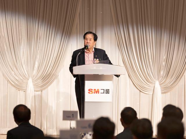 우오현 SM그룹 회장 건설 협력사 정기간담회서 지속가능한 미래 강조사진SM그룹
