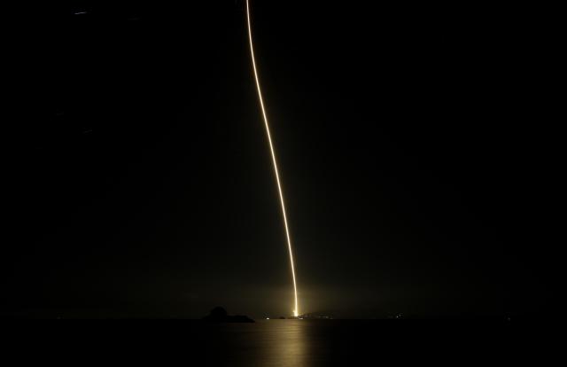 South Koreas homegrown Nuri rocket takes off at the Naro Space Center in Goheung South Jeolla Province on Nov 27 2025 Yonhap