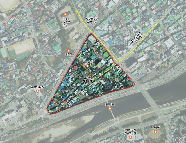 강릉시 원도심취약지역을 아우르는 지속가능한 도시재생 박차 명주·남문동 상권활성화사업 사진강릉시