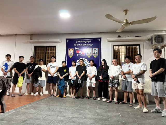 캄보디아에서 검거된 노쇼·대리구매 사기조직의 한국인 조직원들 사진국가정보원