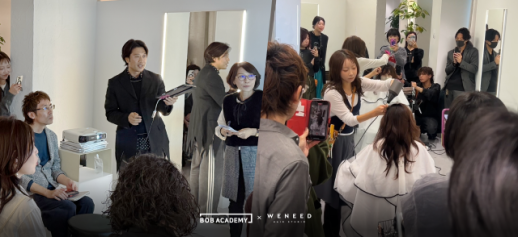 비오비아카데미X위닛, 일본 나고야서 한국형 트렌디 펌 세미나 성료