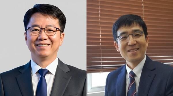 왼쪽부터 김석주 부사장 사광호 부사장사진에스원