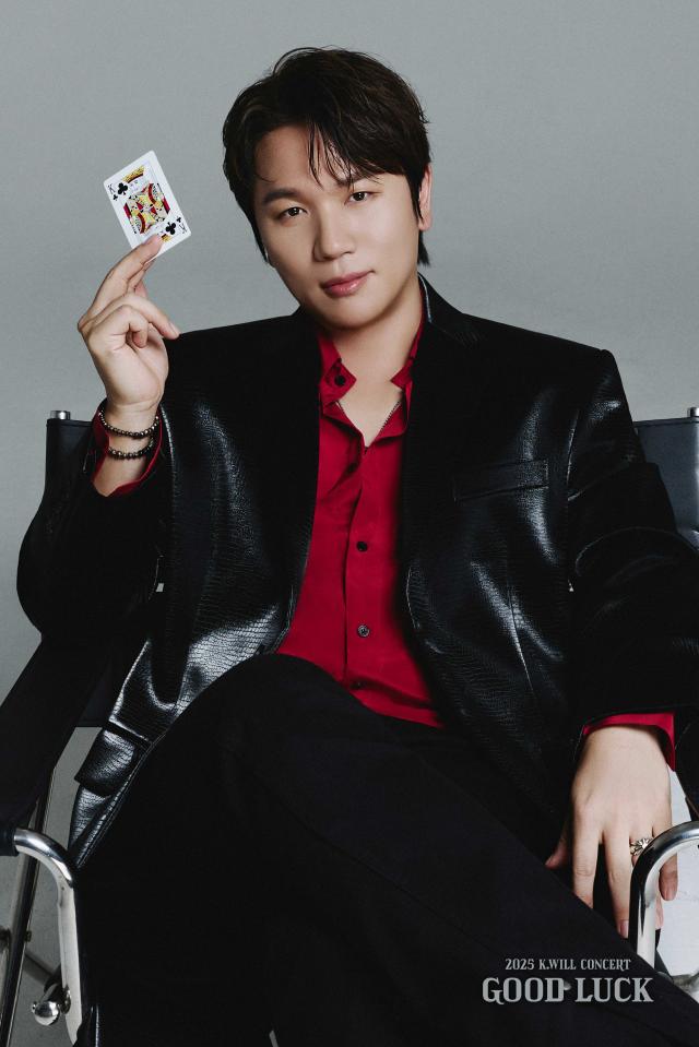 케이윌, 12월 연말 콘서트 굿 럭 개최…콘셉트 포토 공개