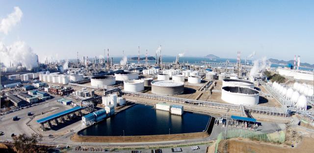 대산석유화학단지 전경 사진서산시