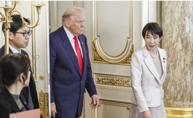 도널드 트럼프 미국 대통령(왼쪽)과 다카이시 사나에 일본 총리(오른쪽).[사진=EPA 연합뉴스]