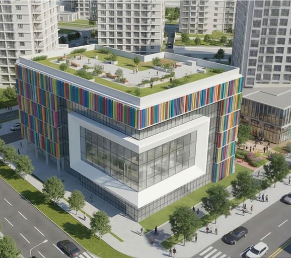 어린이병원 조감도 사진서울시