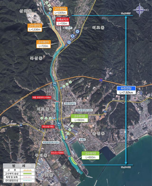 위치도 사진동해시