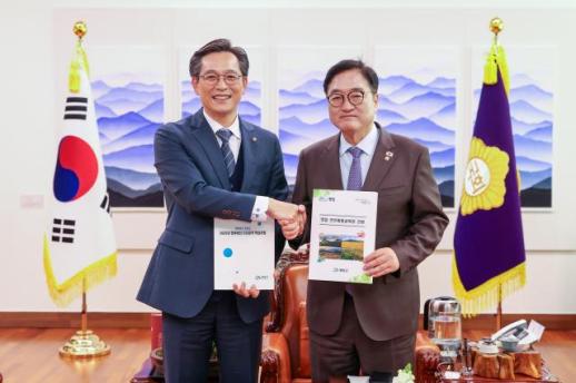 우승희 군수, 국회 방문해 지역 현안사업 예산 반영 건의