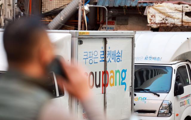 사진은 서울 시내 쿠팡 차량 차고지사진연합뉴스
