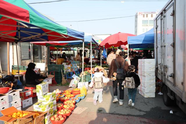 2025년 11월 13일 광주의 송정매일시장