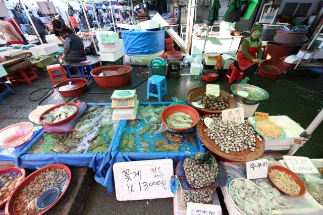 2025년 11월 13일 광주의 송정매일시장
