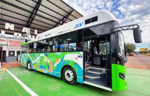 파라과이 달리는 K-전기버스 호평,  중남미 진출 청신호