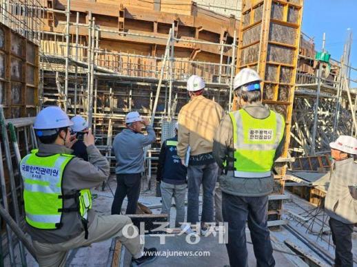 겨울철 안전사고 위험성↑... 광주시 건설공사장 일제 점검 