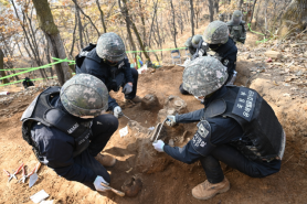 Remains of 25 Korean War soldiers recovered in DMZ
