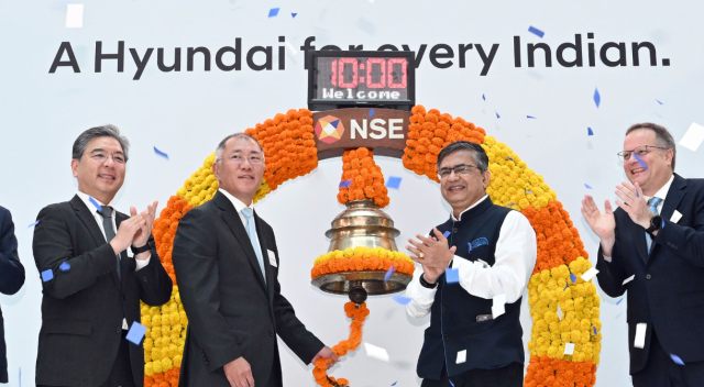 Hyundai Motor India marked its public market debut in India on Oct22 2024 Courtesy of Hyundai Motor Group