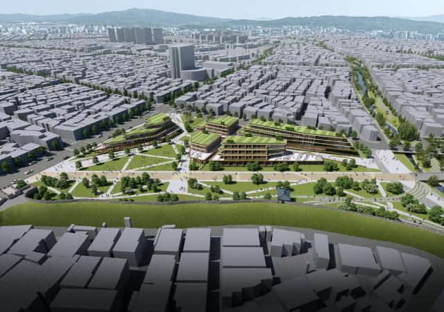 영화 도시재생 혁신지구 조감도