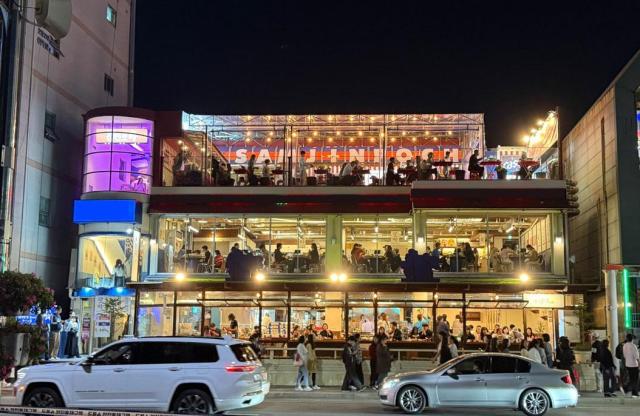 삼진포차 현장 사진사진삼진어묵