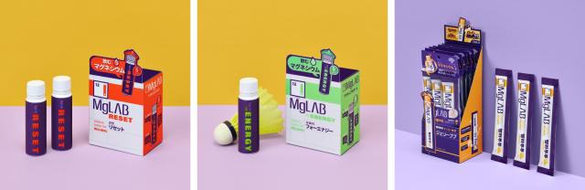 마그랩 일본 전용 제품 3종 제품 이미지사진동화약품