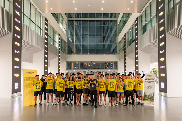 LG전자 임직원 대상 테크노짐 러닝 클래스 현장 사진 사진테크노짐