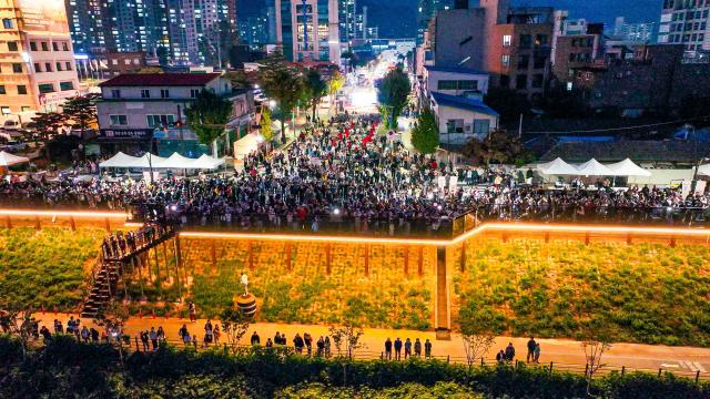 남한강 테라스양평 물들임 테라스 축제 사진양평군