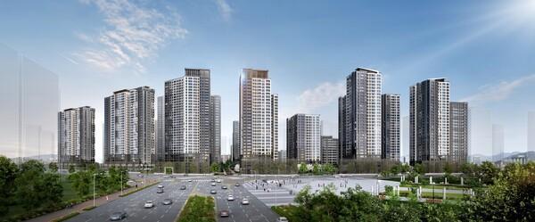 잠실래미안아이파크 투시도 사진삼성물산