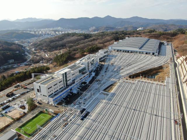 진접차량기지 전경 사진서울시