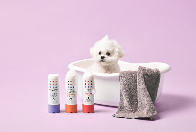 동아제약 영국 프리미엄 펫 샴푸 닷닷펫Dotdotpet 국내 공식 출시사진동아제약